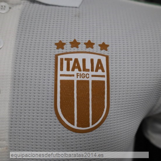 Nuevo Tailandia Especial Jugadores Camiseta Italia 2023 Blanco Baratas